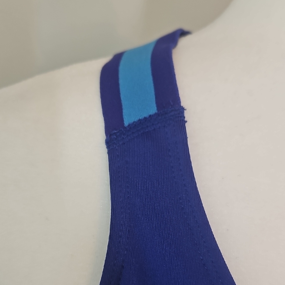 ​Nike Dri-FIT Racerback Athletic Tank Top - Royal Blue & Teal - Picture 5 of 9